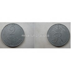 2 Ore 1971 Dánsko - öre Danmark